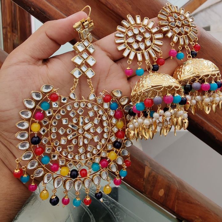 Post image Mujhe Punjabi jewellry  ki 50 Pieces chahiye.
Mujhe jo product chahiye, neeche uski sample photo daali hain.