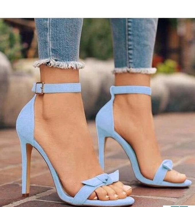 Blue high heels  uploaded by business on 8/1/2021