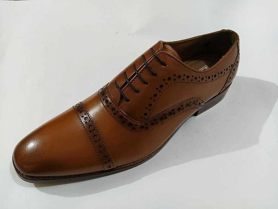Leather formal shoe uploaded by business on 8/26/2020