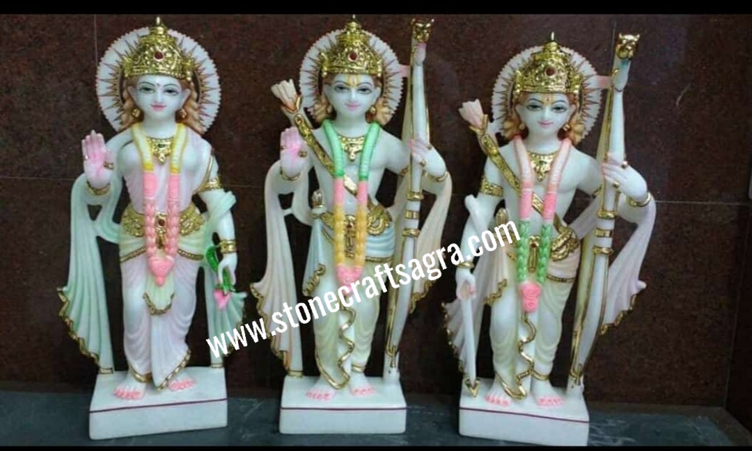 Marble Stone Ram Darbar Statue  uploaded by LAXMI HANDICRAFTS CENTRE on 8/2/2021