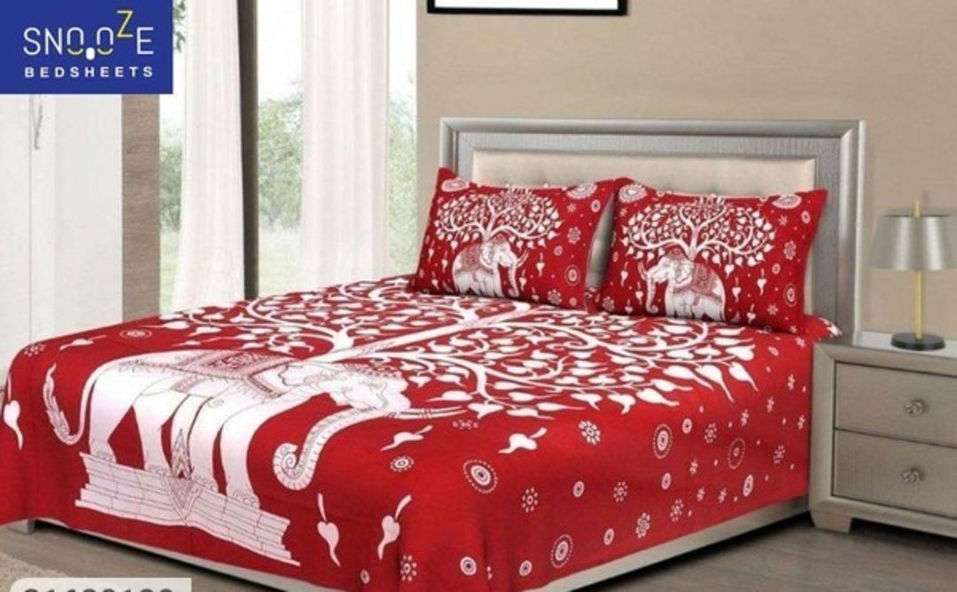 * Snooze Jaipuri Cotton Double Bedsheets Vol-03*

*Details:*
Description: It has 1 Piece of  Double  uploaded by SN creations on 8/2/2021