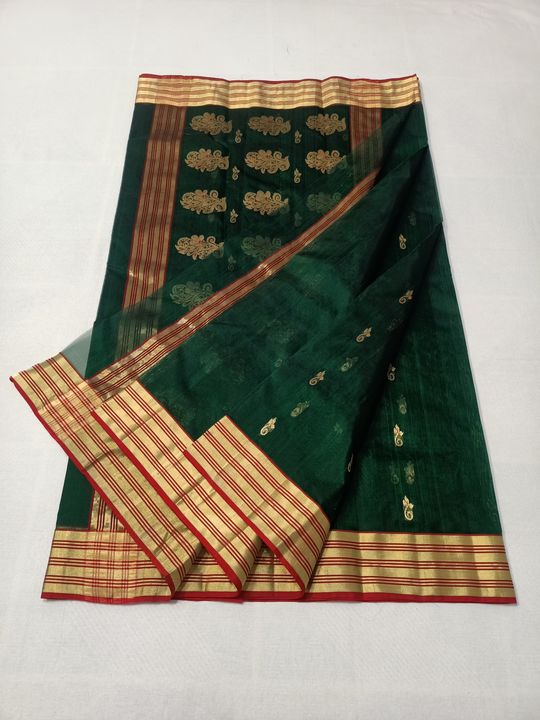 Chanderi saree uploaded by business on 8/2/2021