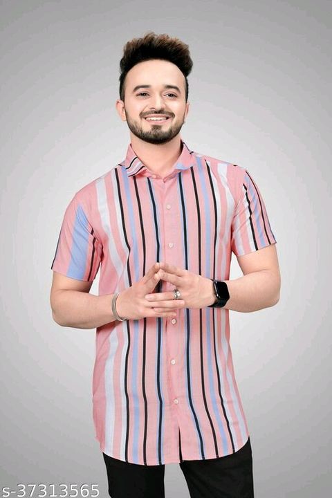 Cool designer Printed mens shirts
Fabric: Cotton Linen
Sleeve Length: Short Sleeves
Multipack: 1
Siz uploaded by Ayush on 8/2/2021