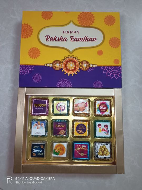 Rakhi special chocolate uploaded by Pritee Pipada on 8/2/2021