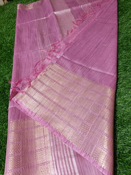 Kota silk fabric saree uploaded by Ansari handloom  on 8/2/2021