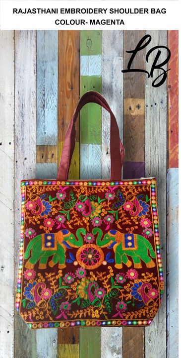 Rajasthani Traditional Embriodery Bag uploaded by A KOOL KRAFT on 8/2/2021