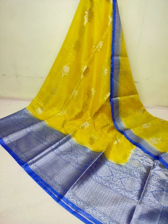 Banarasi Orgenza Silk saree uploaded by business on 8/2/2021