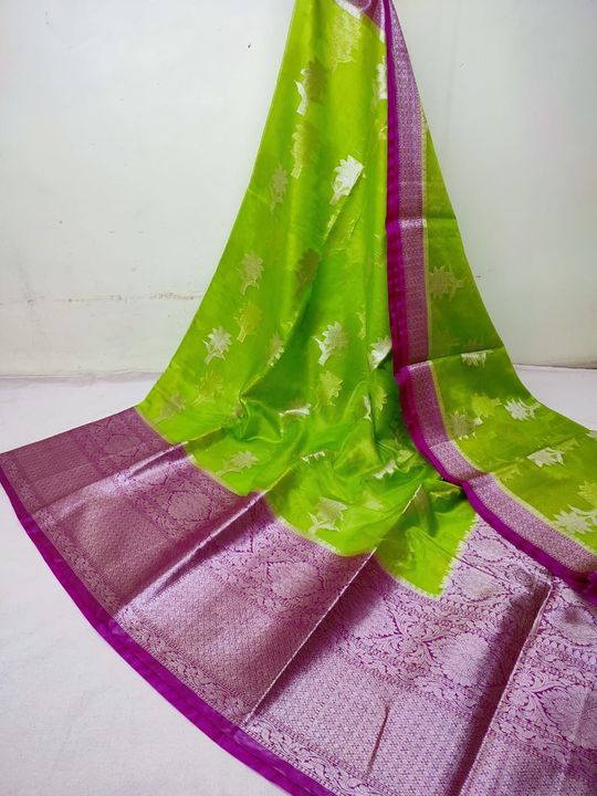 Banarasi Orgenza Silk saree uploaded by Banarasi saree on 8/3/2021