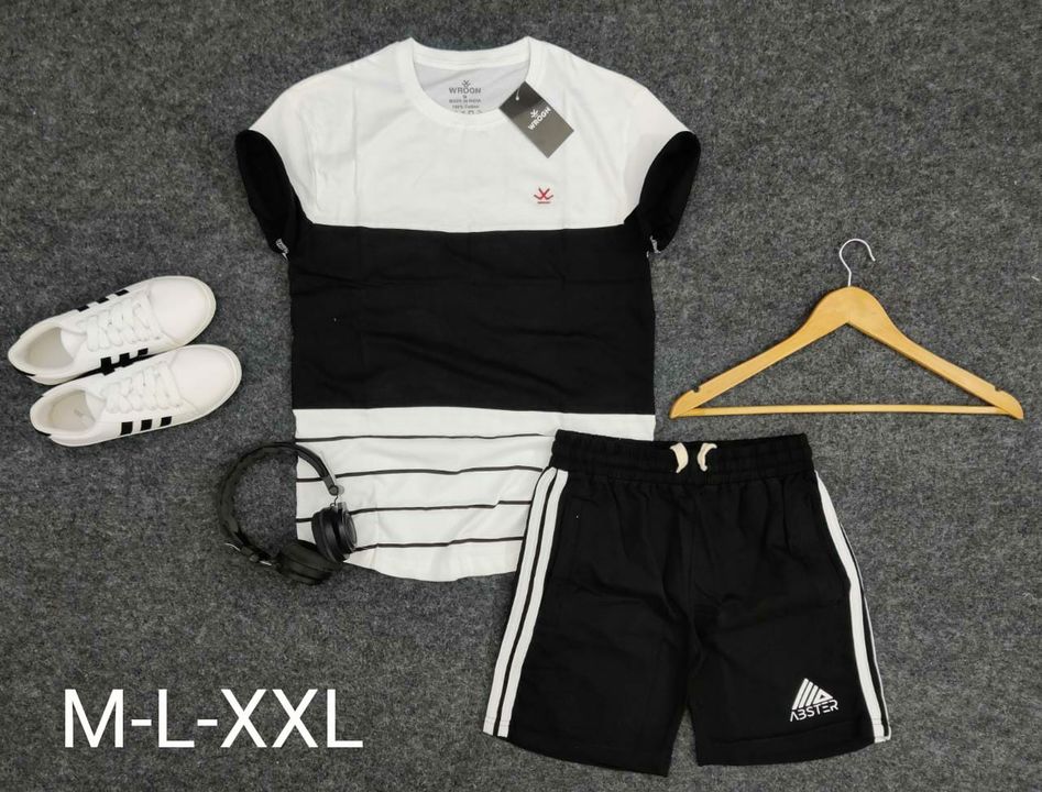 NEW BEST QUALITY HALF SLEEVE T-SHIRT and SHORTS COMBO FOR YOUR BEST SELLING uploaded by business on 8/2/2021