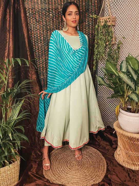 Kurti gown uploaded by Sanganeri textiles junction on 8/3/2021