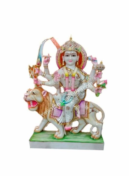 Marble Durga Mata Idol  uploaded by LAXMI HANDICRAFTS CENTRE on 8/3/2021