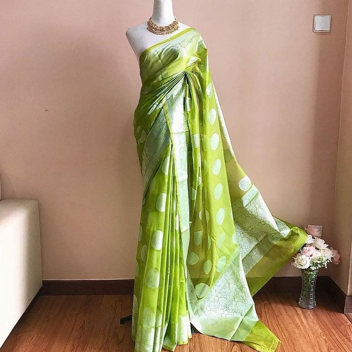 Post image Hey! Checkout my updated collection Semi Georgette silk saree.