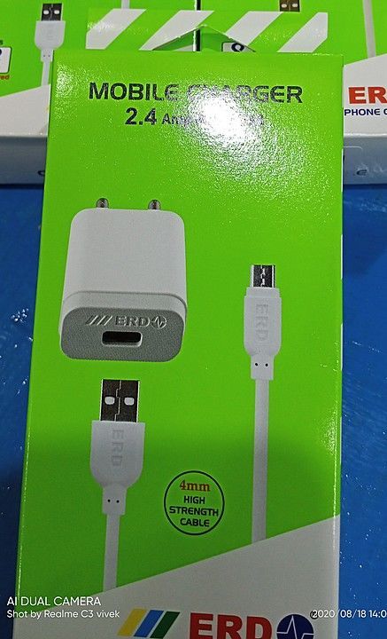 ERD 2.4Amp charger uploaded by business on 8/27/2020