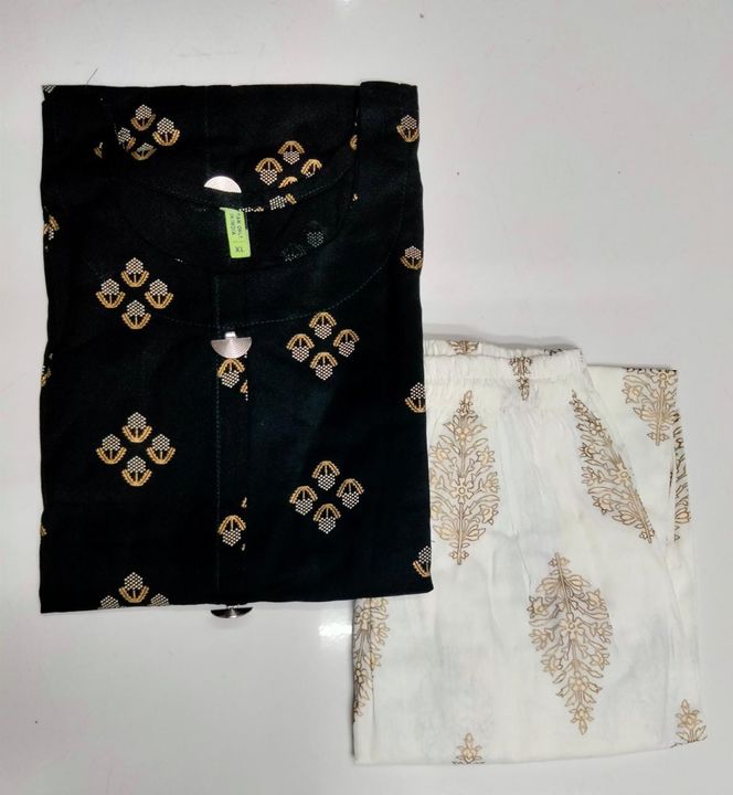 Post image I want 50 Pieces of Muje cotton kurti pant chahiye  350 se kam me.
Chat with me only if you offer COD.
Below are some sample images of what I want.