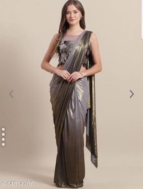 Party wear women saree uploaded by business on 8/3/2021