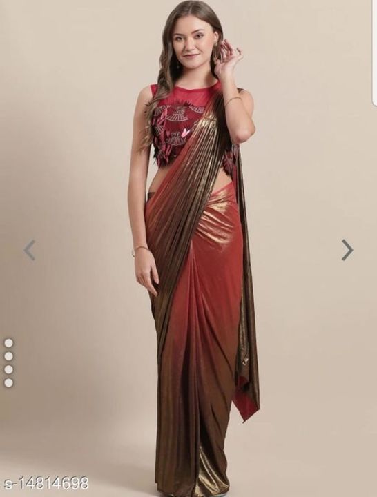 Party wear saree uploaded by business on 8/3/2021
