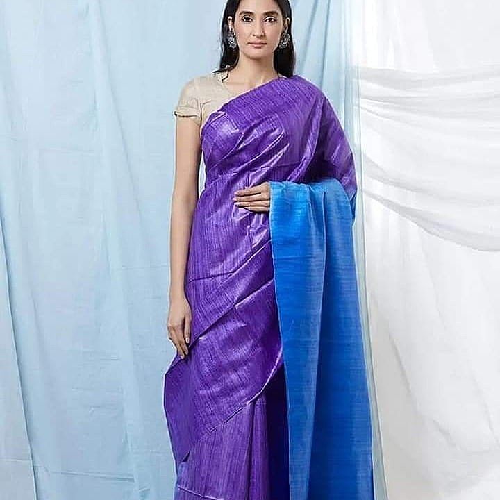 Tussar giccha silk saree uploaded by business on 8/27/2020