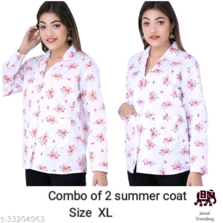 Post image lassy Partywear Women Coats &amp; Jackets*
Sizes:XL (Bust Size: 36 in, Length Size: 22 in) 
Easy Returns Available In Case Of Any Issue*Proof of Safe Delivery! Click to know on Safety Standards