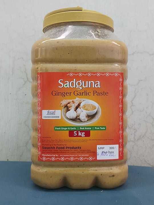 Sadhana Finger Garlic Paste uploaded by Swachh Food Products on 8/27/2020