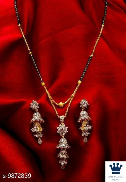 Catalog Name:*Twinkling Fusion Mangalsutras*

Sizes:Free Size (Length Size: 18 in) 

Easy Returns Av uploaded by business on 8/3/2021