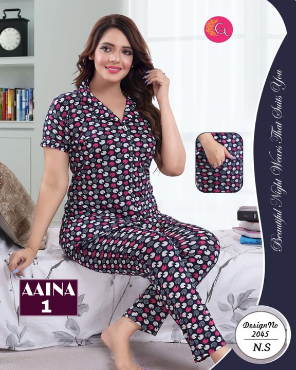 Imported Fabric Night Wear uploaded by Deval Creations on 8/3/2021
