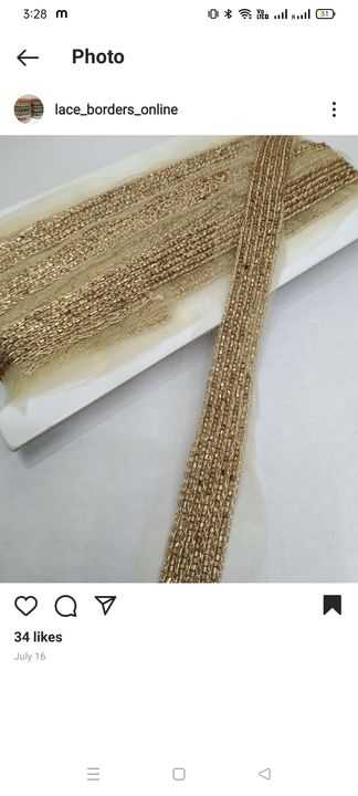 Embroidery lace uploaded by business on 8/3/2021