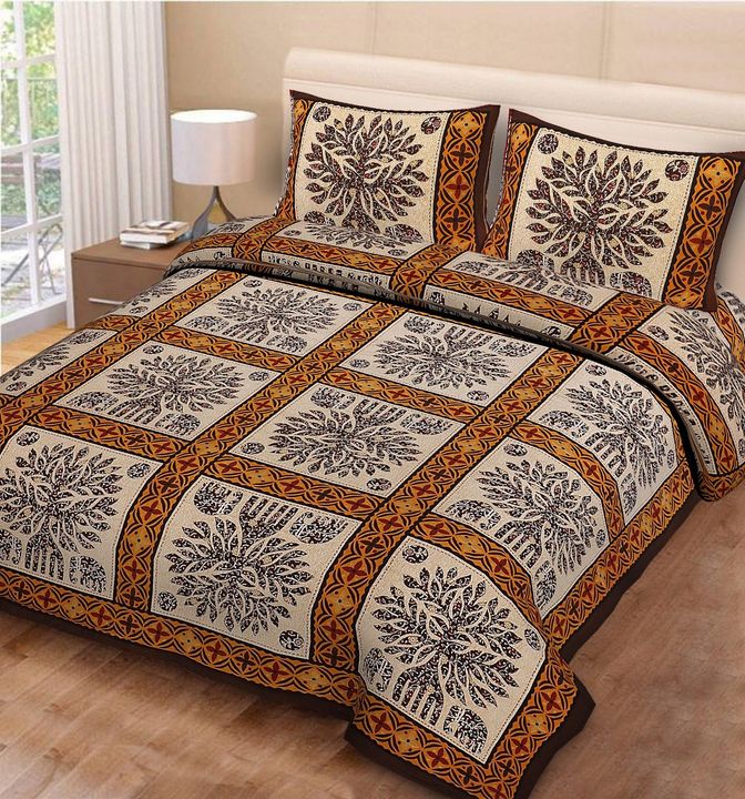 Bedsheets hand prints  uploaded by Yash Handicrafts on 8/3/2021
