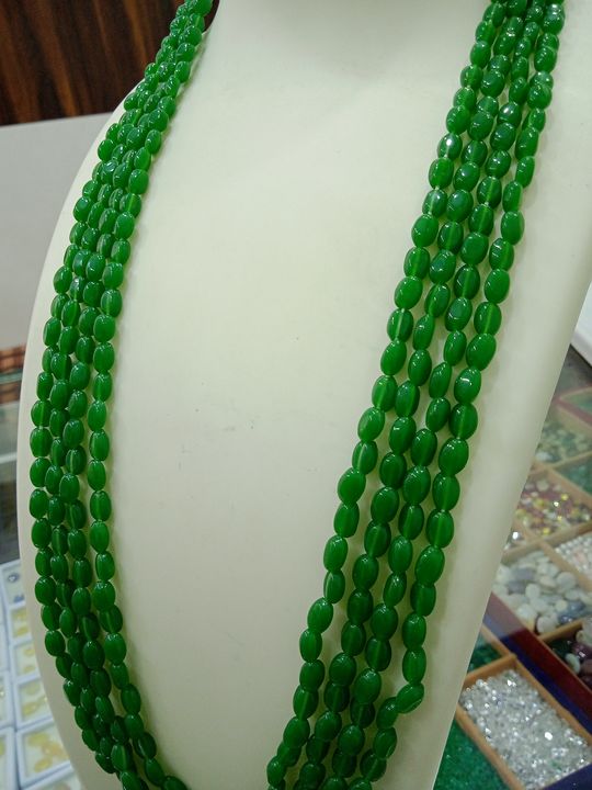 Chains beads uploaded by Navratan gems and pearls on 8/4/2021