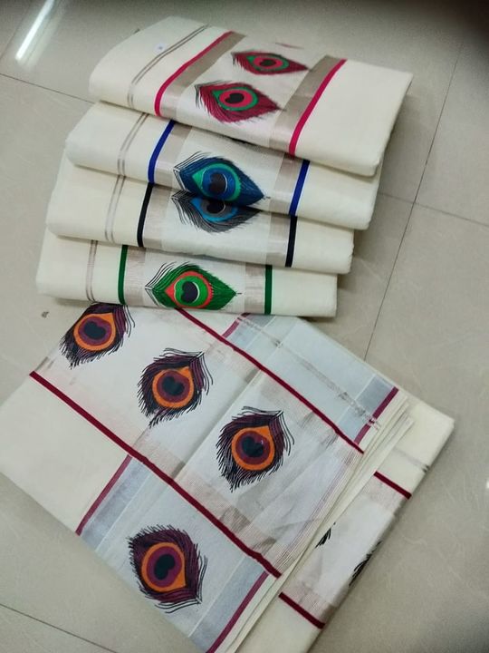 Kerala sarees n set mundu collection uploaded by Sree Lakshmi collections on 8/4/2021