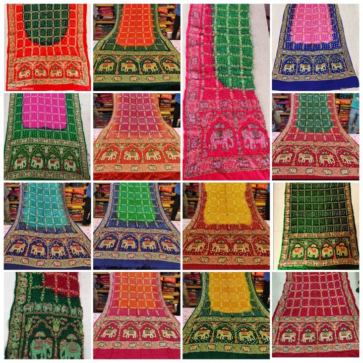 Bhandhni saree uploaded by Dimple Shah on 8/4/2021