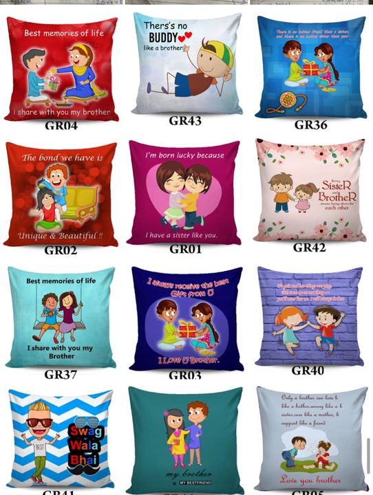 Rakhi special cushion uploaded by business on 8/4/2021
