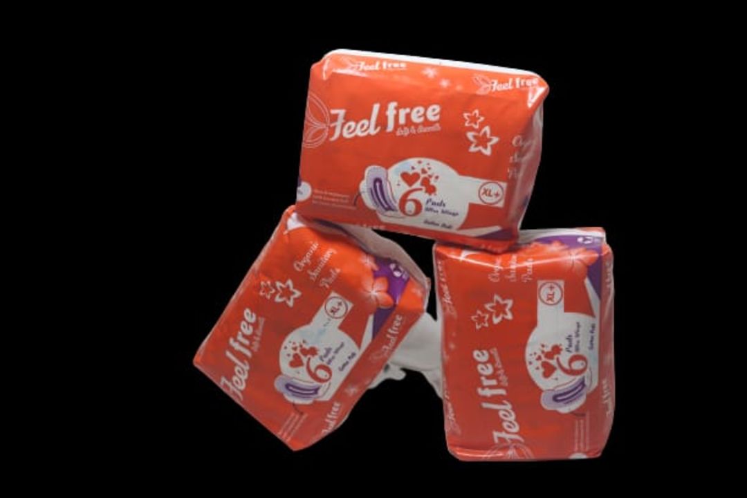 Feelfree organic cotton sanitary napkins uploaded by Sakthi Hygiene and healthcare products on 8/4/2021