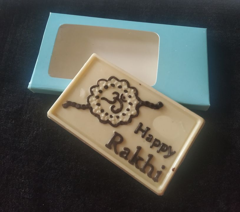 Rakhi special chocolate bar uploaded by Pritee Pipada on 8/4/2021
