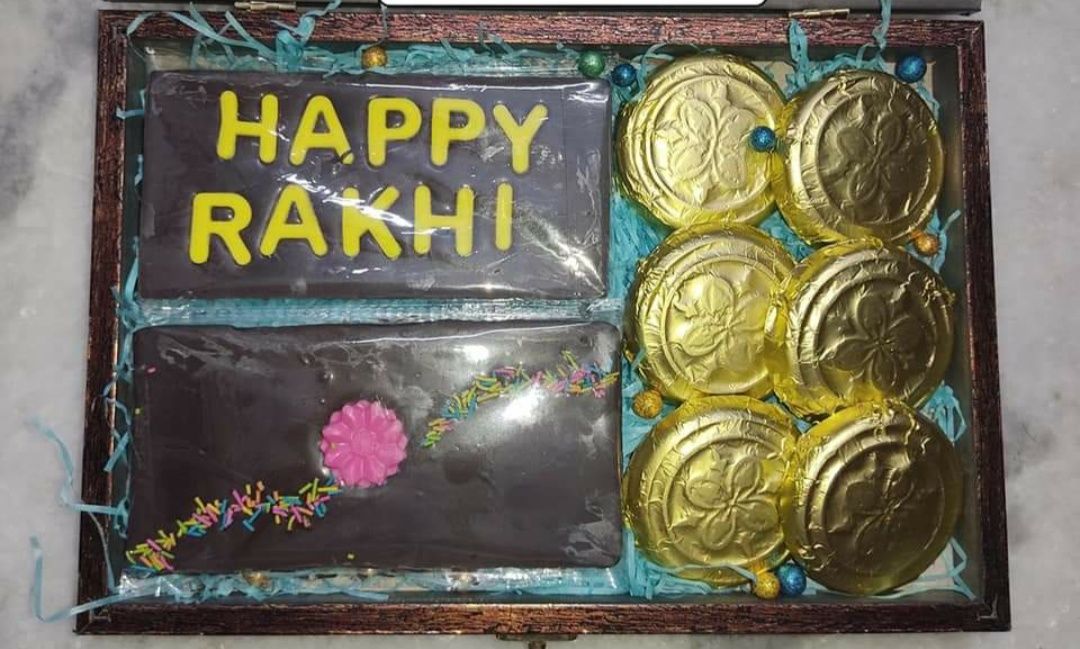 Rakhi special chocolate box uploaded by Pritee Pipada on 8/4/2021