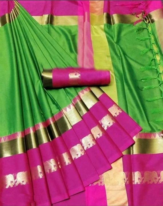 Elephant saree uploaded by business on 8/4/2021