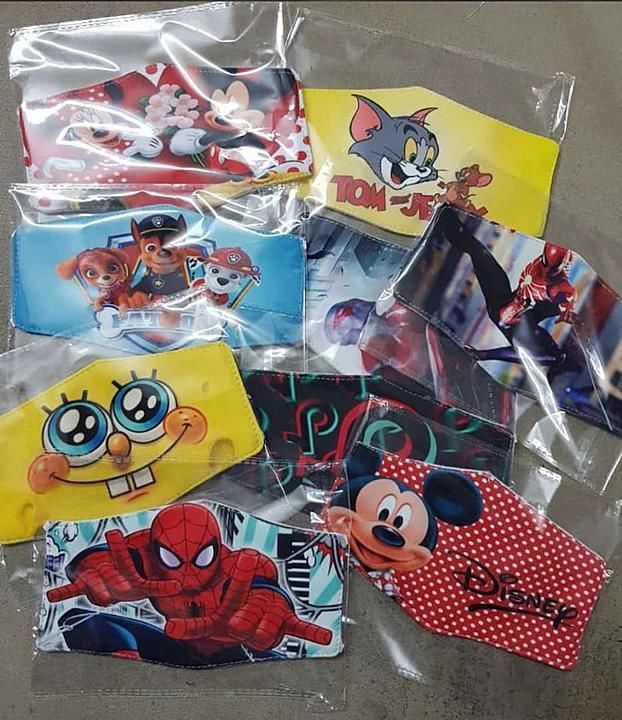 Kids mask ( cartoon characters)  uploaded by Sbh store on 5/29/2020