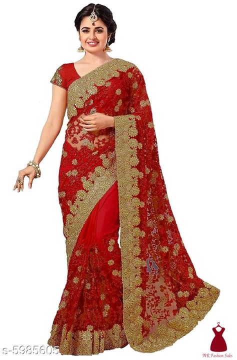 Net saree uploaded by business on 8/5/2021