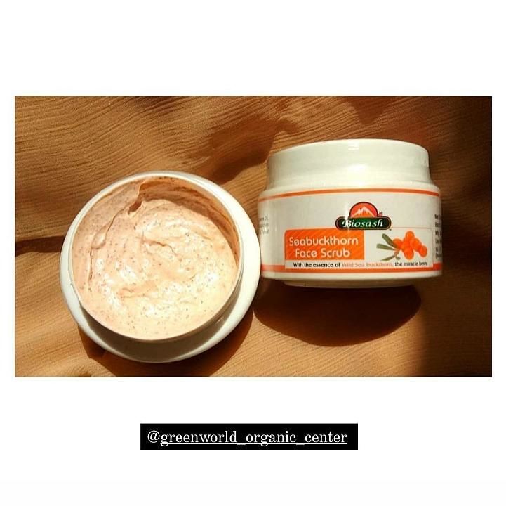 Seabuckthorn face scrub uploaded by Biosash seabuckthorn products  on 8/27/2020