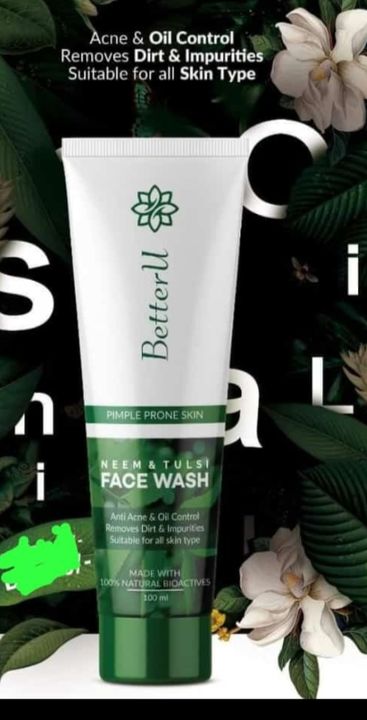 Neem and tulsi facewash uploaded by Emaan Ali on 8/5/2021