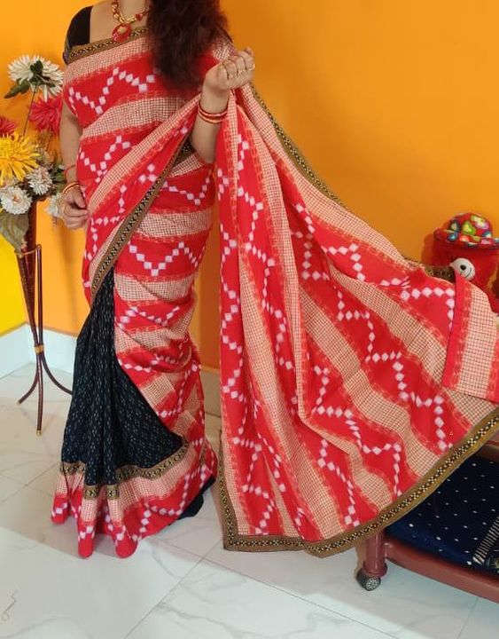 Patchwork Saree uploaded by business on 8/5/2021