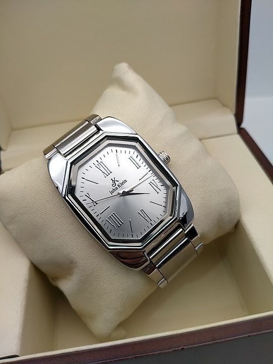 John klein mens Steel Watch come with 6 month machine warranty come with brand slider made in india uploaded by Prathana Watch  on 8/27/2020