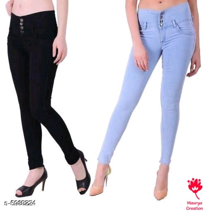 Trendy Denim Women's Jeans (Pack Of 2)* uploaded by Sanjay Kumar Maurya on 8/5/2021