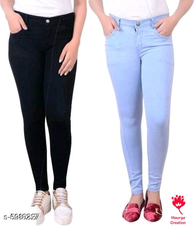 Trendy Denim Women's Jeans (Pack Of 2)* uploaded by business on 8/5/2021
