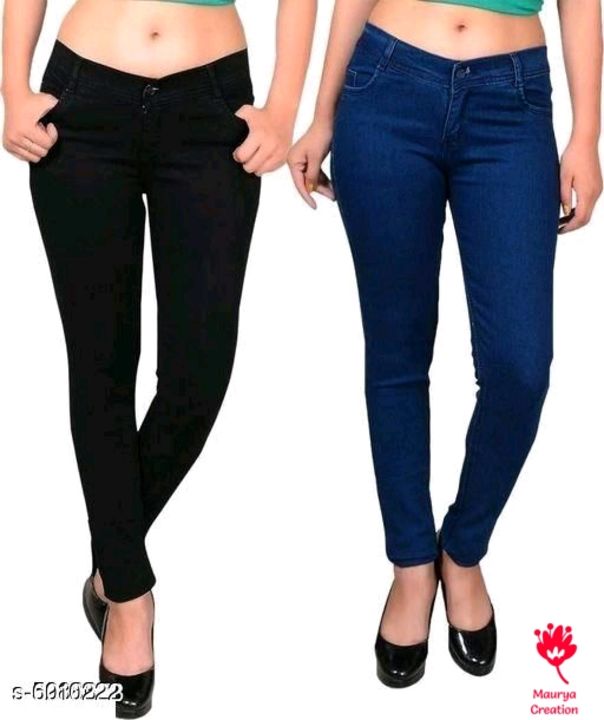 Trendy Denim Women's Jeans (Pack Of 2)* uploaded by business on 8/5/2021