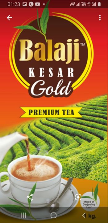 Post image Balaji kesar gold premium tea