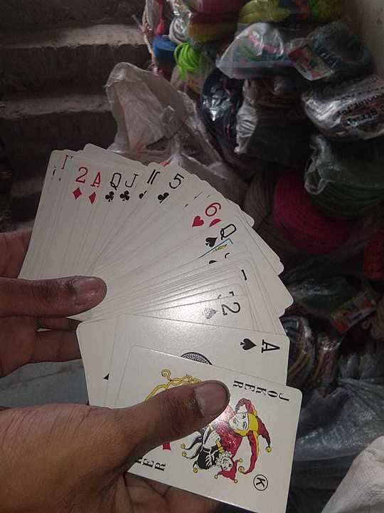 1 gaddi 52 cards playing cards  uploaded by Wholesale Bazaar  on 8/28/2020