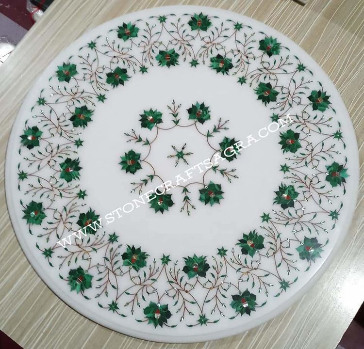 Marble Stone Inlay Coffee/Dinning Table top  uploaded by business on 8/6/2021