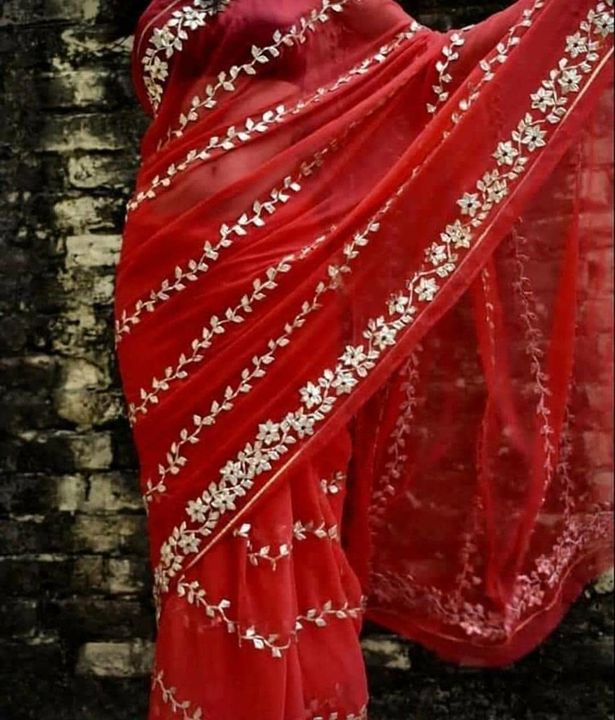 Pure chiffon saree uploaded by N.s.fashion on 8/6/2021