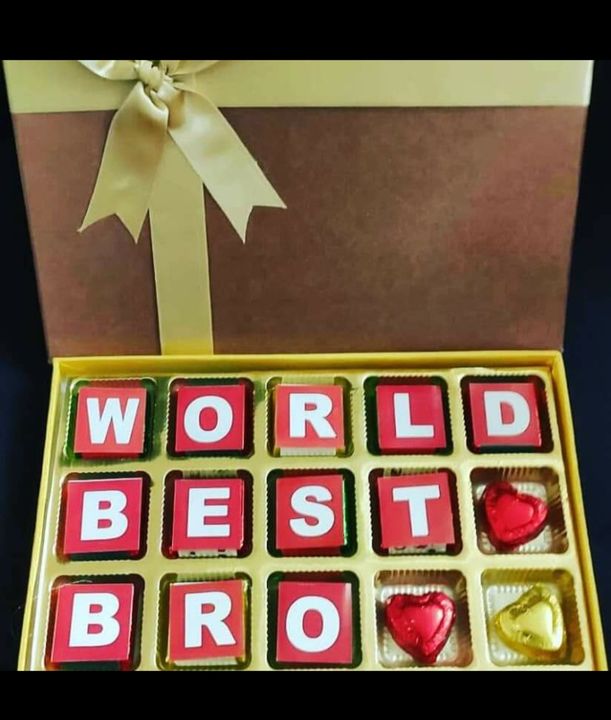 Rakhi special chocolate box uploaded by Pritee Pipada on 8/6/2021