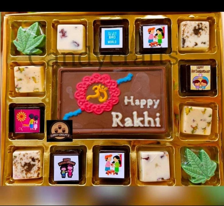 Rakhi special chocolate uploaded by Pritee Pipada on 8/6/2021
